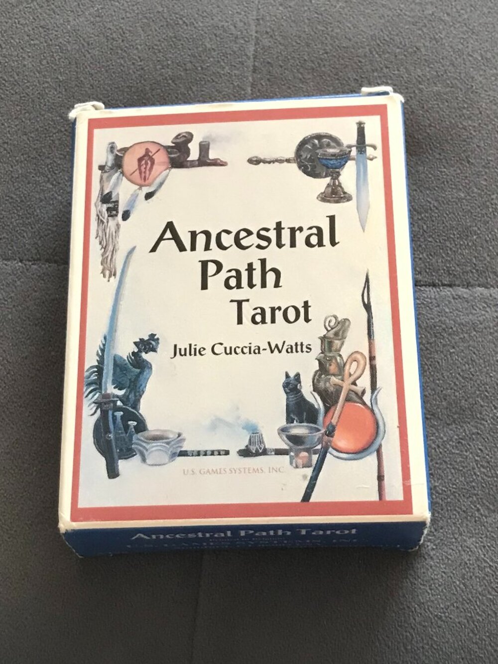 Ancestral Path Tarot RARE First Edition 1995 US Games Julia Cuccia Watts